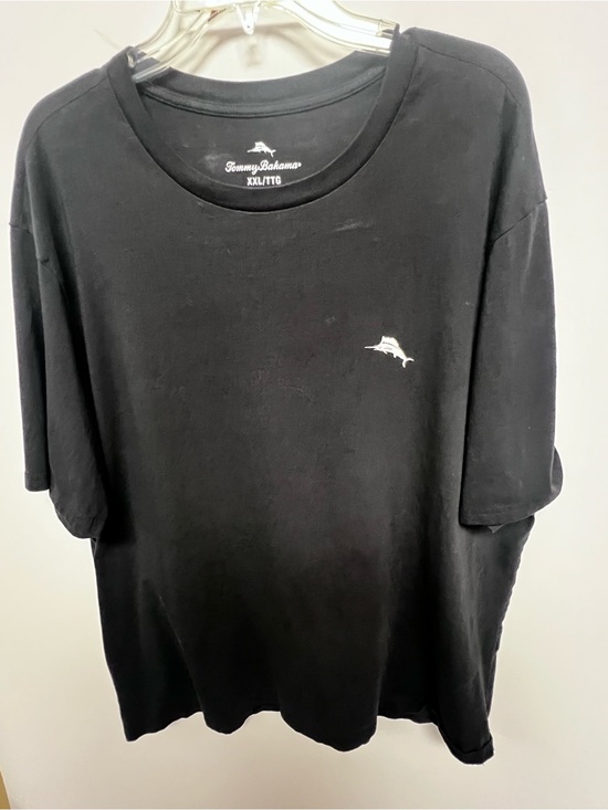 Tommy Bahama Other - TOMMY BAHAMA BLACK SHORT SLEEVE MARLIN LOGO T-SHIRT. SIZE XXL. 100% Cotton